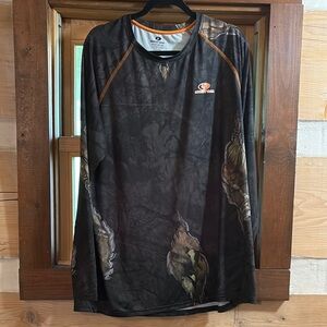 Mossy Oak Camouflage Long Sleeve Shirt